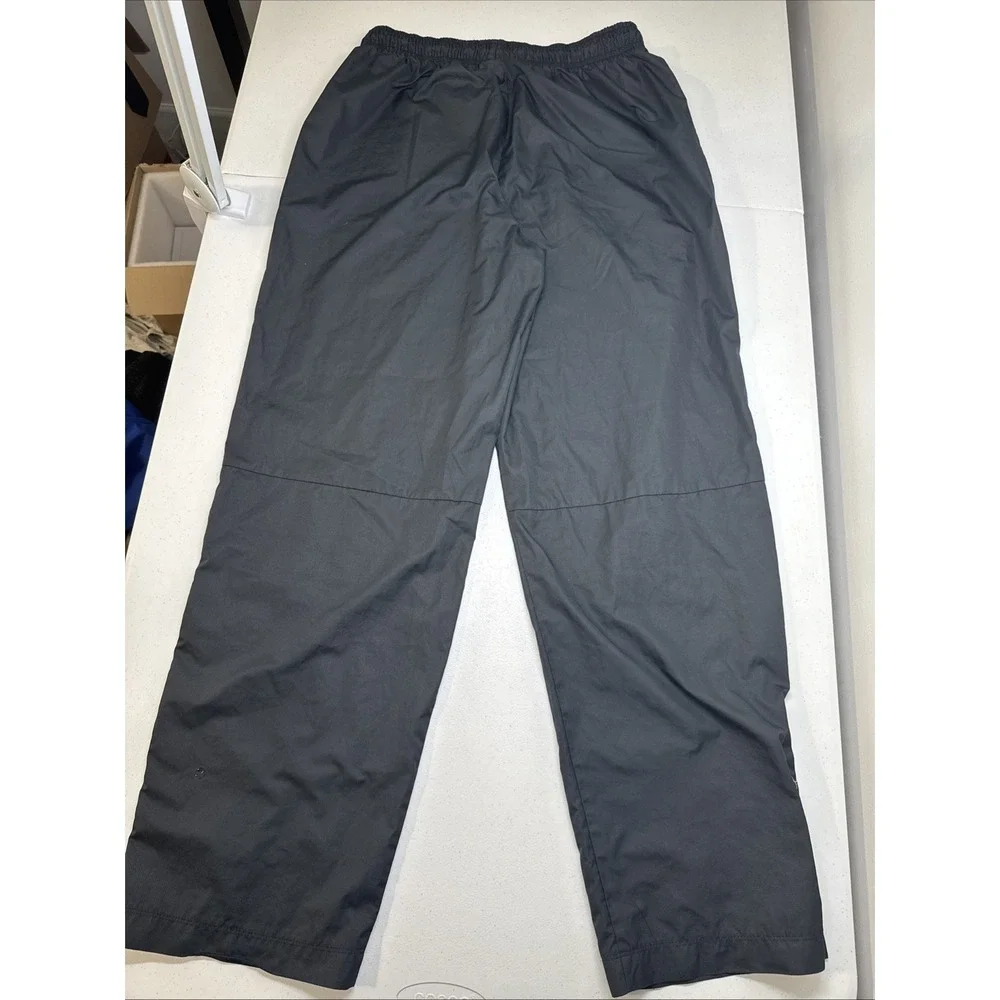 Nike Golf Fit Storm Mens  Black Windbreaker Pants, Button-Up Ankle, Large 30*31